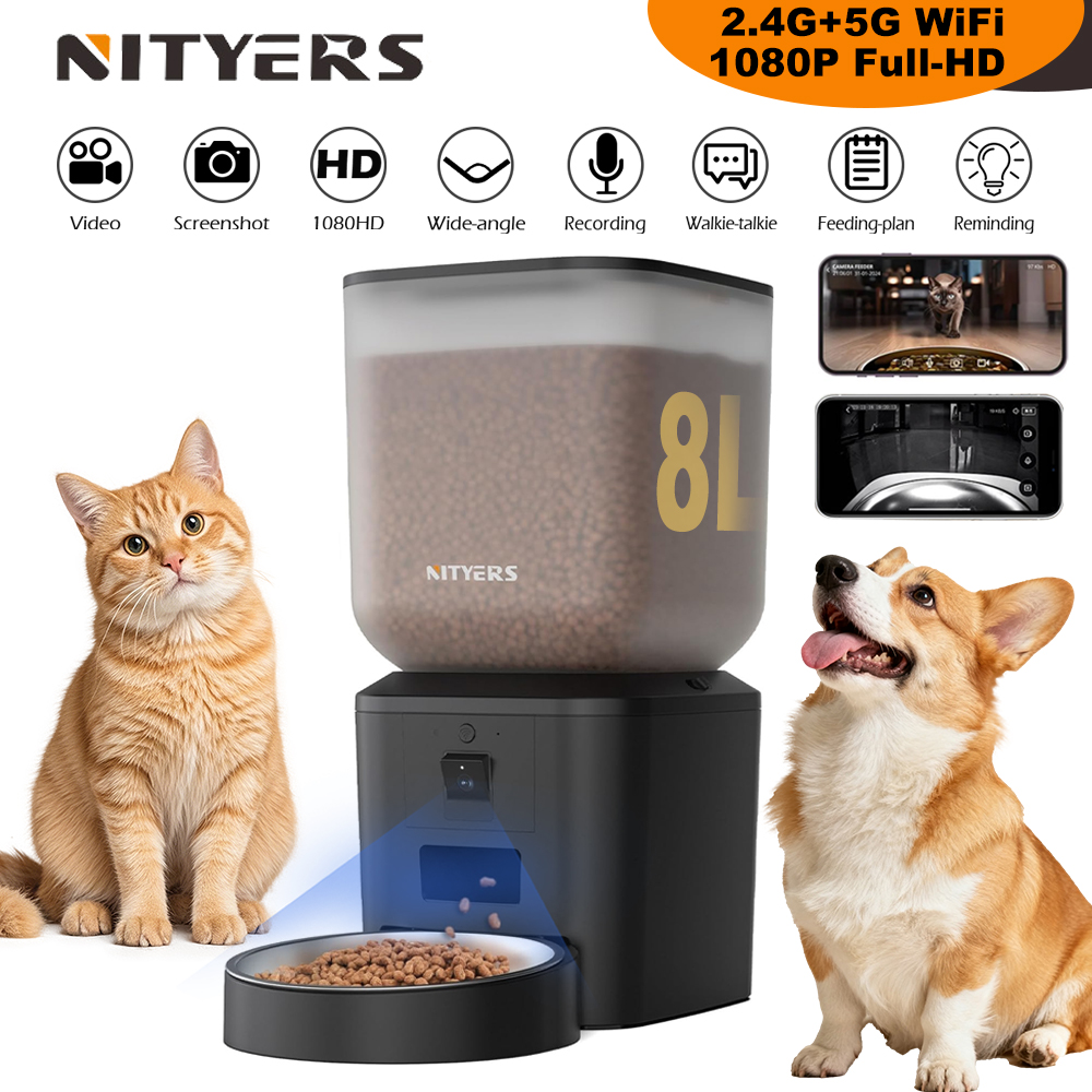 Kitchen Appliances Video - Nityers 8L Automatic Cat Feeder With